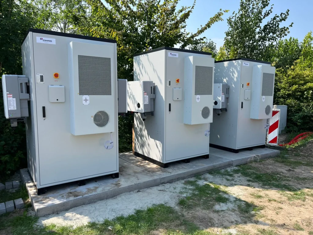 3x Cos 200 op een vakantiepark als energieopslag